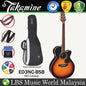 [Discontinued] Takamine ED3NC-BSB NEX Cutaway Body Spruce Top Acoustic Electric Guitar with Bag - Brown Sunburst (ED3NC BSB)