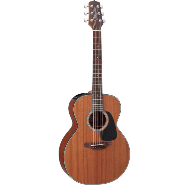 Takamine GX11ME-NS 3/4 Size NEX Mini Cutaway Mahogany Acoustic Electric Guitar with Bag - Natural Satin (GX11ME NS)