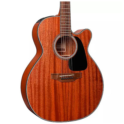 Takamine GN11MCE-NS NEX Cutaway Mahogany Acoustic Electric Guitar with Bag - Natural Satin (GN11MCE NS)