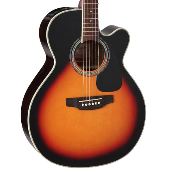 [Discontinued] Takamine ED3NC-BSB NEX Cutaway Body Spruce Top Acoustic Electric Guitar with Bag - Brown Sunburst (ED3NC BSB)