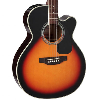 [Discontinued] Takamine ED3NC-BSB NEX Cutaway Body Spruce Top Acoustic Electric Guitar with Bag - Brown Sunburst (ED3NC BSB)