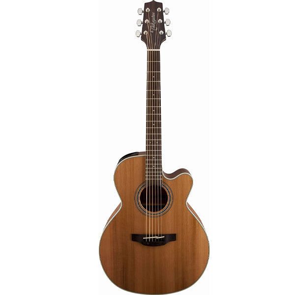 Takamine GN20CE-NS NEX Cutaway Solid Cedar Top Acoustic Electric Guitar with Bag - Natural Satin (GN20CE NS)