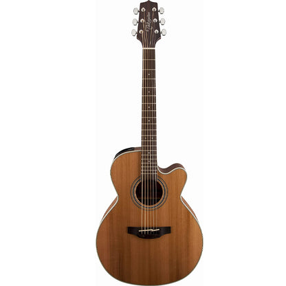 Takamine GN20CE-NS NEX Cutaway Solid Cedar Top Acoustic Electric Guitar with Bag - Natural Satin (GN20CE NS)