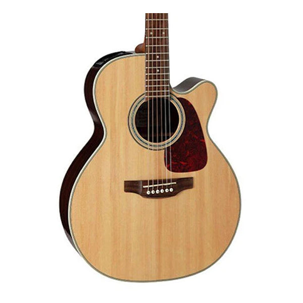 [Discontinued] Takamine ED5NC-NAT NEX Cutaway Solid Spruce Top Acoustic Electric Guitar with Bag - Natural (ED5NC NAT)