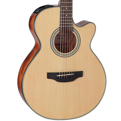 [Discontinued] Takamine GF15CE-NAT FXC Cutaway Spruce Top Acoustic Electric Guitar with Bag - Natural (GF15CE NAT)