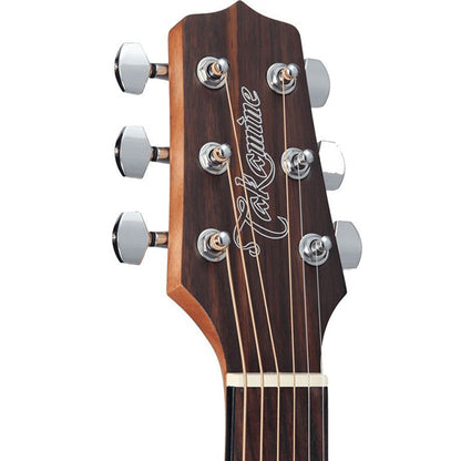 Takamine GX18CE-NS 3/4 Size NEX Mini Cutaway Solid Spruce Top Acoustic Electric Guitar with Bag - Natural Satin (GX18CE NS)