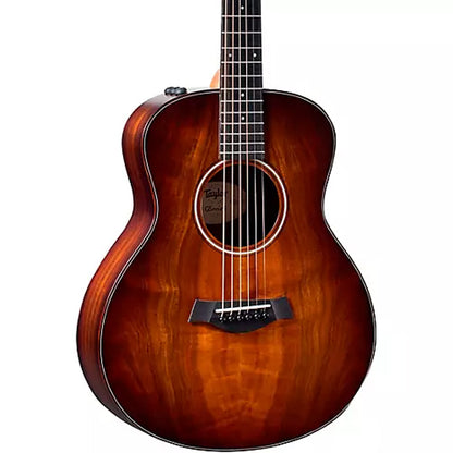 Taylor GS Mini-e Koa Plus Hawaiian Koa Top Acoustic Electric Guitar With Aerocase (Mini e)
