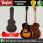 Taylor 214ce-SB DLX Grand Auditorium Acoustic Electric Guitar with Case - Tobacco Sunburst (214ce)