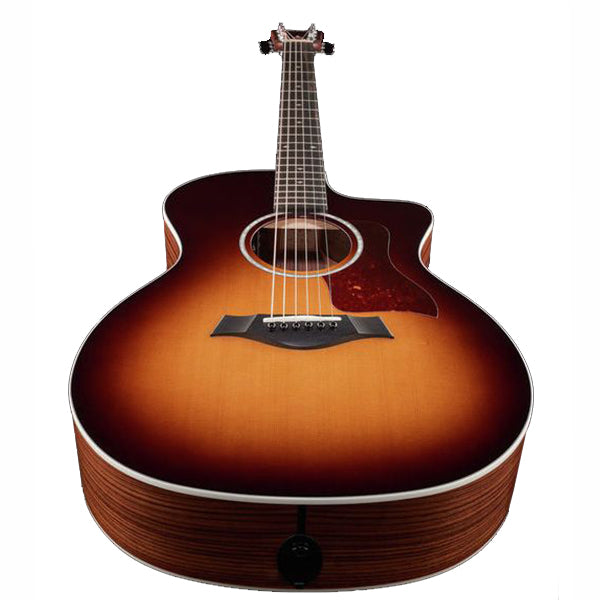 Taylor 214ce-SB DLX Grand Auditorium Acoustic Electric Guitar with Case - Tobacco Sunburst (214ce)