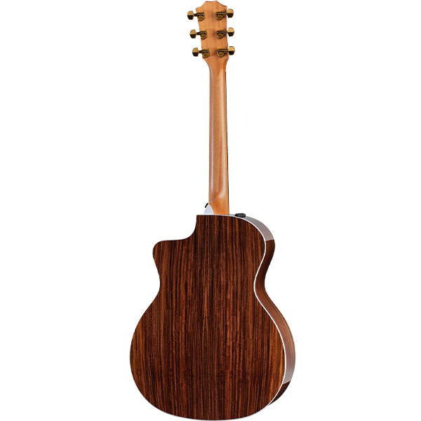 Taylor 214ce-SB DLX Grand Auditorium Acoustic Electric Guitar with Case - Tobacco Sunburst (214ce)