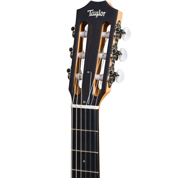 Taylor 214ce-N Nylon String Grand Auditorium Solid Spruce Top Classical Electric Guitar - Natural (214 ce)