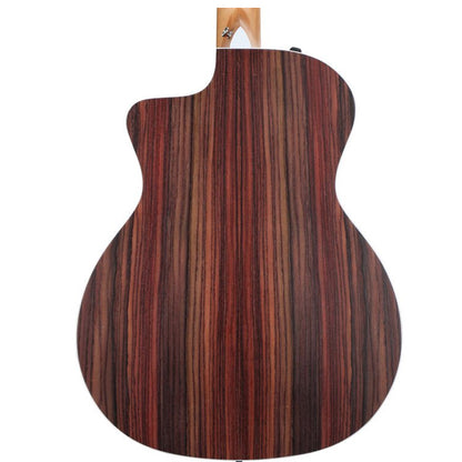 Taylor 214ce-N Nylon String Grand Auditorium Solid Spruce Top Classical Electric Guitar - Natural (214 ce)