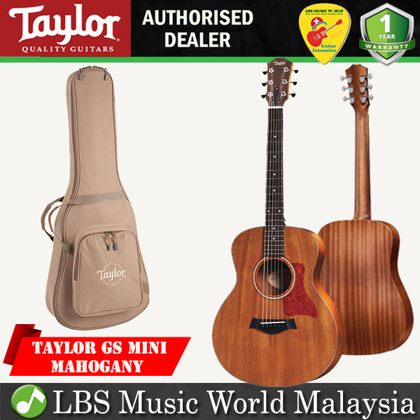 Taylor GS Mini Mahogany Grand Symphony Acoustic Guitar Tropical Mahogany Top Natural