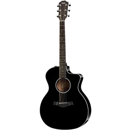 Taylor 214ce Deluxe Grand Auditorium Sitka Spruce Top Acoustic Electric Guitar Black (214 CE)