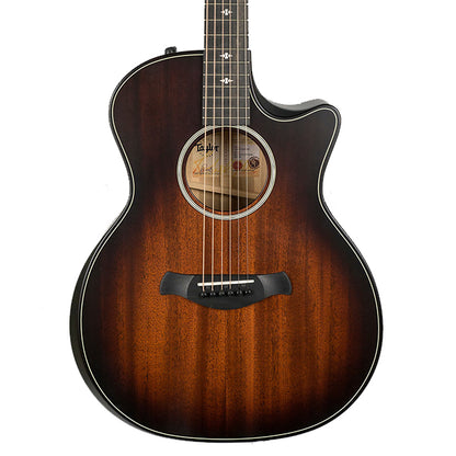 Taylor 324ce Builder’s Edition V-Class Bracing Grand Auditorium Acoustic Electric Guitar Shaded Edge Burst (324 ce)