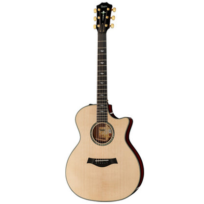 Taylor 814ce Cocobolo LTD with Solid Lutz Spruce Top Acoustic Electric Guitar Natural (814 ce LTD)