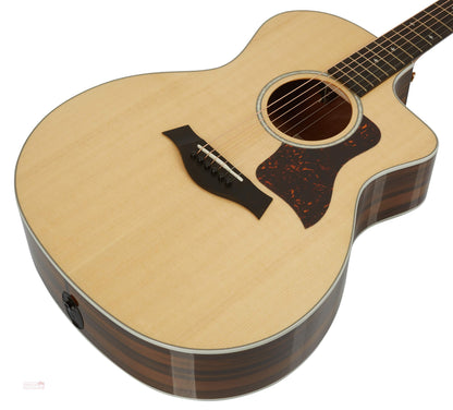 Taylor 214ce SG LTD Fumed Sweet Gum Grand Auditorium Guitar Sitka Spruce Top Acoustic Electric Guitar (214 CE)