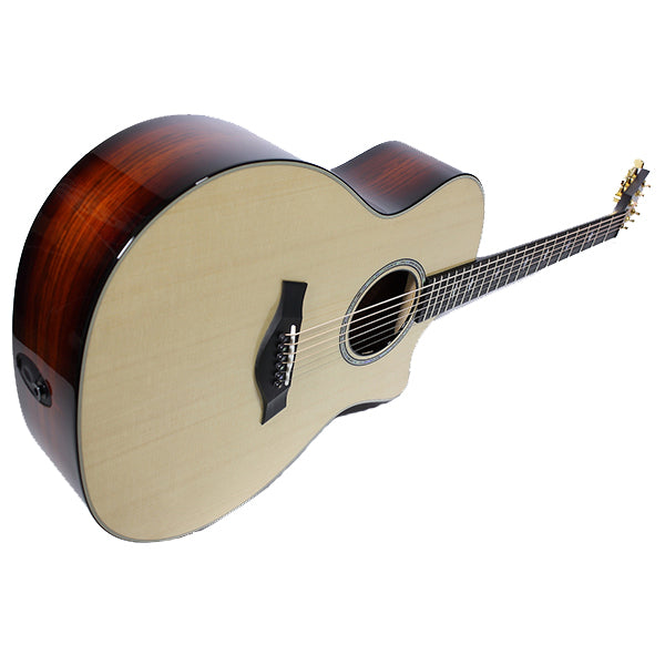 Taylor 814ce Cocobolo LTD with Solid Lutz Spruce Top Acoustic Electric Guitar Natural (814 ce LTD)