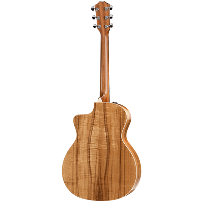 Taylor 214ce-K DLX Cutaway Grand Auditorium Acoustic Electric Guitar With Case (214 ce- KDLX)
