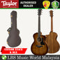 Taylor 224ce-K DLX Cutaway Grand Auditorium Acoustic Electric Guitar with Case (224 ce-K)