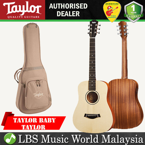 Taylor Baby Taylor BT1 3/4 Dreadnought Acoustic Guitar with Bag (BT1)