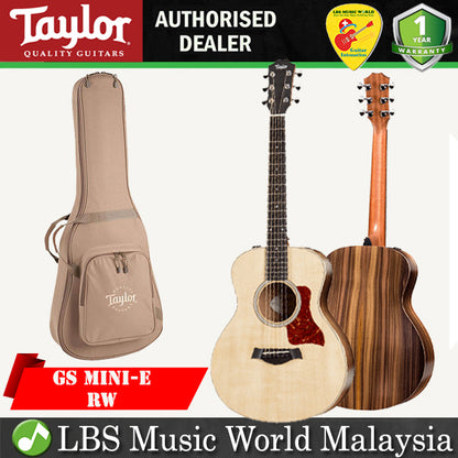 Taylor GS Mini-e Rosewood Acoustic Electric Travel Guitar with Bag (GS Mini)