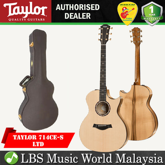 Taylor 714ce-S LTD Cutaway Grand Auditorium Acoustic Electric Guitar with Case (714 ce S )