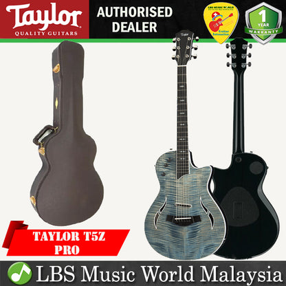 Taylor T5z Pro Special Edition Denim Acoustic Electric Guitar with Case (T5 z)