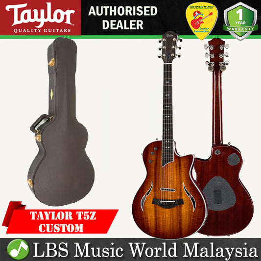 Taylor T5z Custom First Edition Koa Shaded Edgeburst Acoustic Electric Guitar with Case (T5 z)