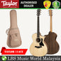 Taylor 114ce Cutaway Grand Auditorium, Walnut Body Woods Acoustic Electric Guitar with Bag (114 ce)