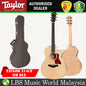 Taylor 214ce-QM DLX Special Edition Grand Auditorium Acoustic Electric Guitar with Case (214 ce-QM DLX)