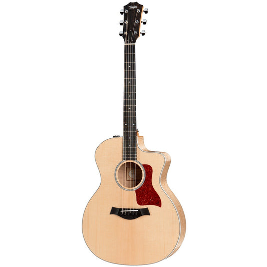 Taylor 214ce-QM DLX Special Edition Grand Auditorium Acoustic Electric Guitar with Case (214 ce-QM DLX)