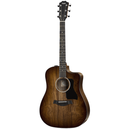 Taylor 220ce-K DLX Cutaway Dreadnought Acoustic Electric Guitar with Case (220 ce-K)