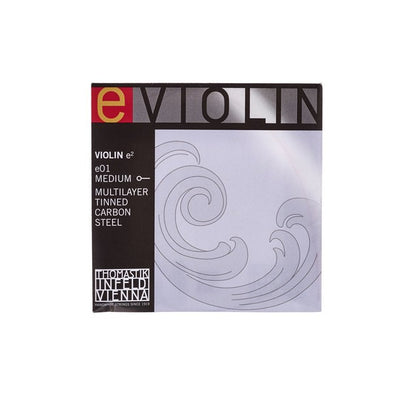 Thomastik E01 4/4 Medium Carbon Steel Violin String (E01 E 01)
