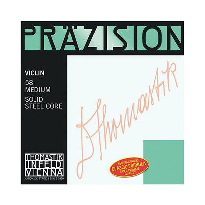 Thomastik Infeld Vienna Sentence 58 Prazision Precision 4/4 Medium Complete String Set for Violin