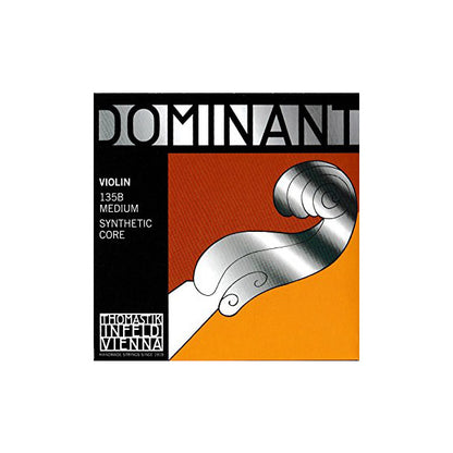 Thomastik Infeld 135B Dominant 4/4 Violin Strings Complete Set With Chrome Steel Ball End
