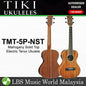 TIKI TMT-5P 5 Series Solid Mahogany Electric Tenor Ukulele - Natural Satin (TMT5P TMT 5P)