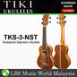 TIKI TKS-3-NST 3 Series Koa Wood Soprano Ukulele - Natural Satin (TKS3 TKS 3)