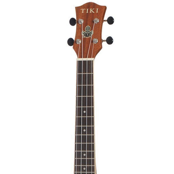 TIKI TMT-5P 5 Series Solid Mahogany Electric Tenor Ukulele - Natural Satin (TMT5P TMT 5P)