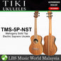 TIKI TMS-5P-NST 5 Series Mahogany Solid Top Electric Soprano Ukulele - Natural Satin (TMS5P TMS 5P)