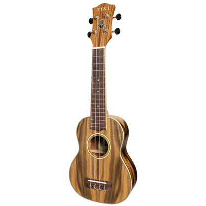 TIKI TDS-4-NST 4 Series Dao Wood Soprano Ukulele - Natural Satin (TDS4 TDS 4)