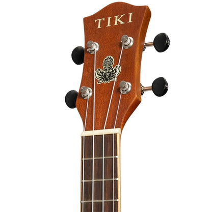 TIKI TMS-5-NST 5 Series Mahogany Solid Top Soprano Ukulele - Natural satin (TMS5 TMS 5)
