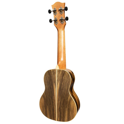 TIKI TDS-4-NST 4 Series Dao Wood Soprano Ukulele - Natural Satin (TDS4 TDS 4)