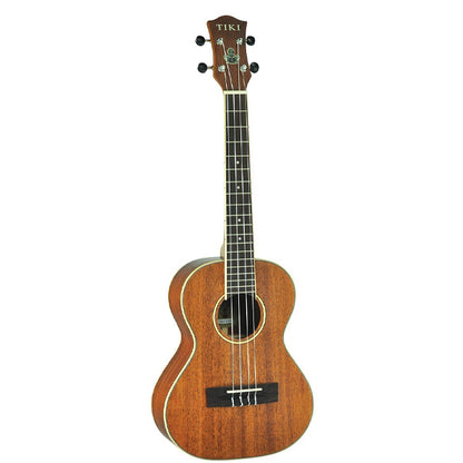 TIKI TMT-5-NST 5 Series Mahogany Solid Top Tenor Ukulele With Hard Case - Natural Satin (TMT5)