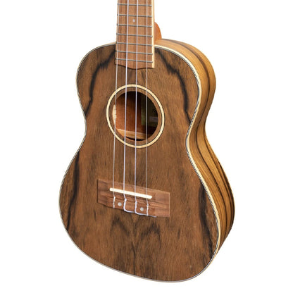 TIKI TDC-4-NST 4 Series Daowood Concert Ukulele - Natural Satin (TDC4 TDC 4)