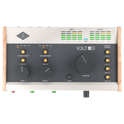 Universal Audio Volt 476 USB C Audio Interface with 2 Preamps and Recording Software (Volt476)