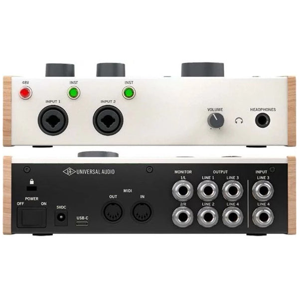 Universal Audio Volt 476 USB C Audio Interface with 2 Preamps and Recording Software (Volt476)