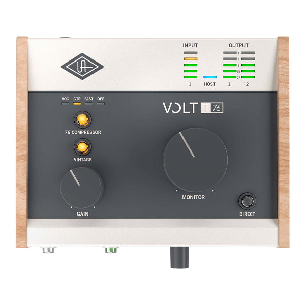 Universal Audio Volt 176 USB C Powered Audio Interface with 1 Preamp and Recording Software (Volt176)