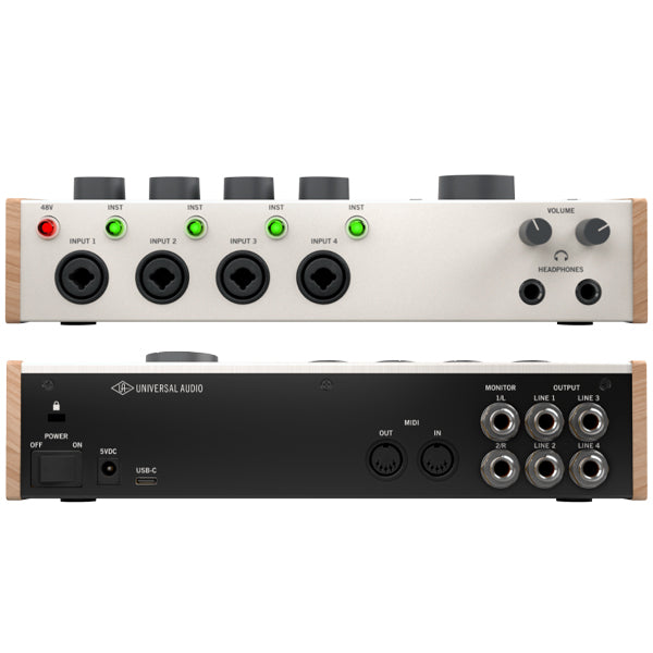 Universal Audio Volt 476P USB C Audio Interface with 4 Preamps and Recording Software (476 P)