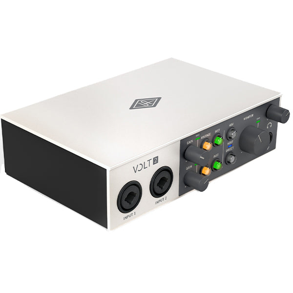 Universal Audio Volt 2 2X2 USB C Audio Interface Mixer with Recording Software (Volt2)